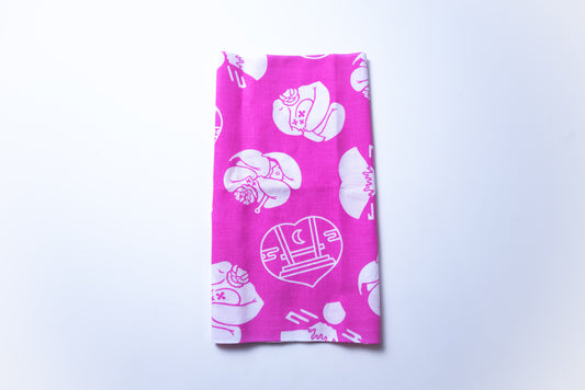 手拭い『桃ノ鬼』